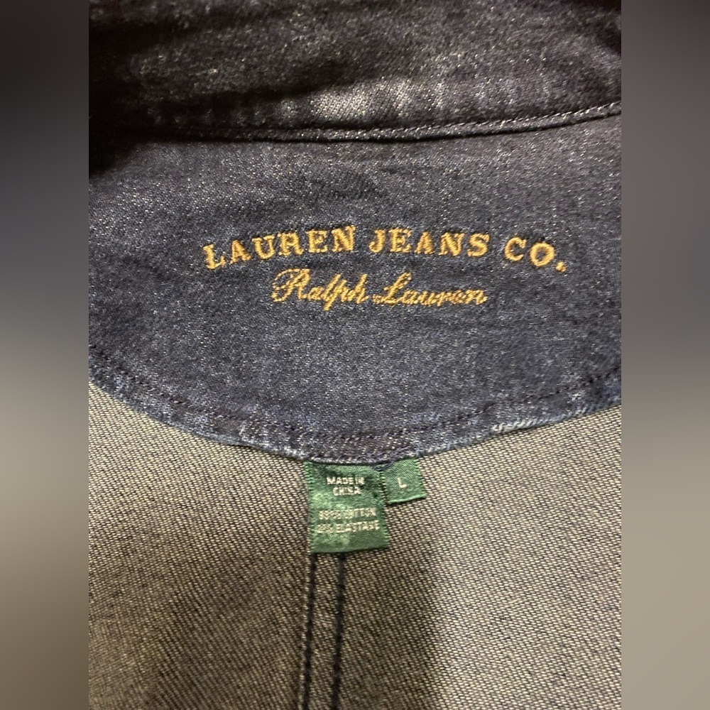 Women’s Blue Denim Jacket - Picture 6 of 8